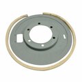 Aftermarket Brake Backing Plate w/ Felt 8N2255